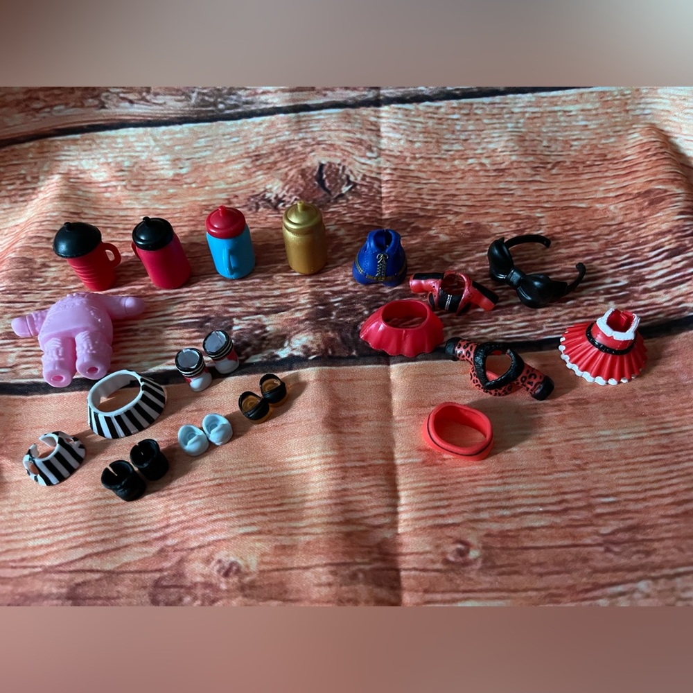 LOL doll clothing and accessories lot